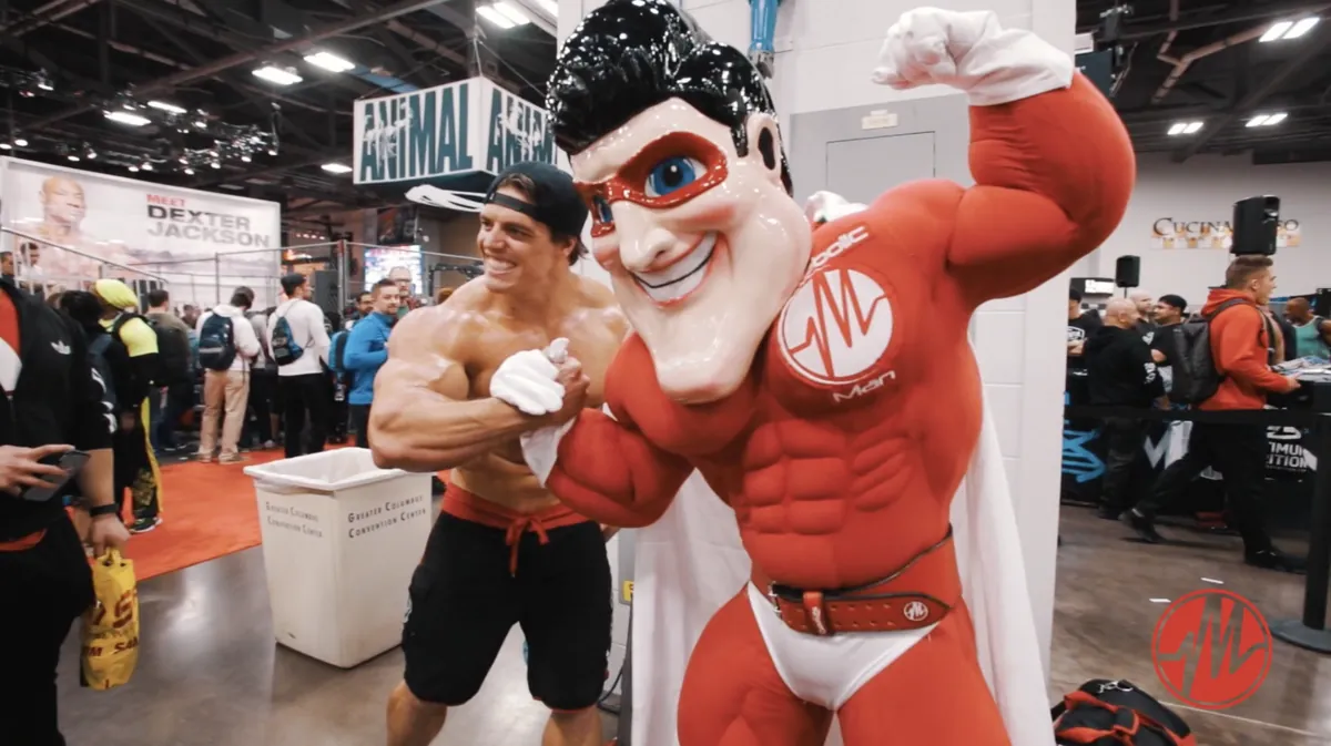 Still from 2016 Arnold, Metabolic Nutrition