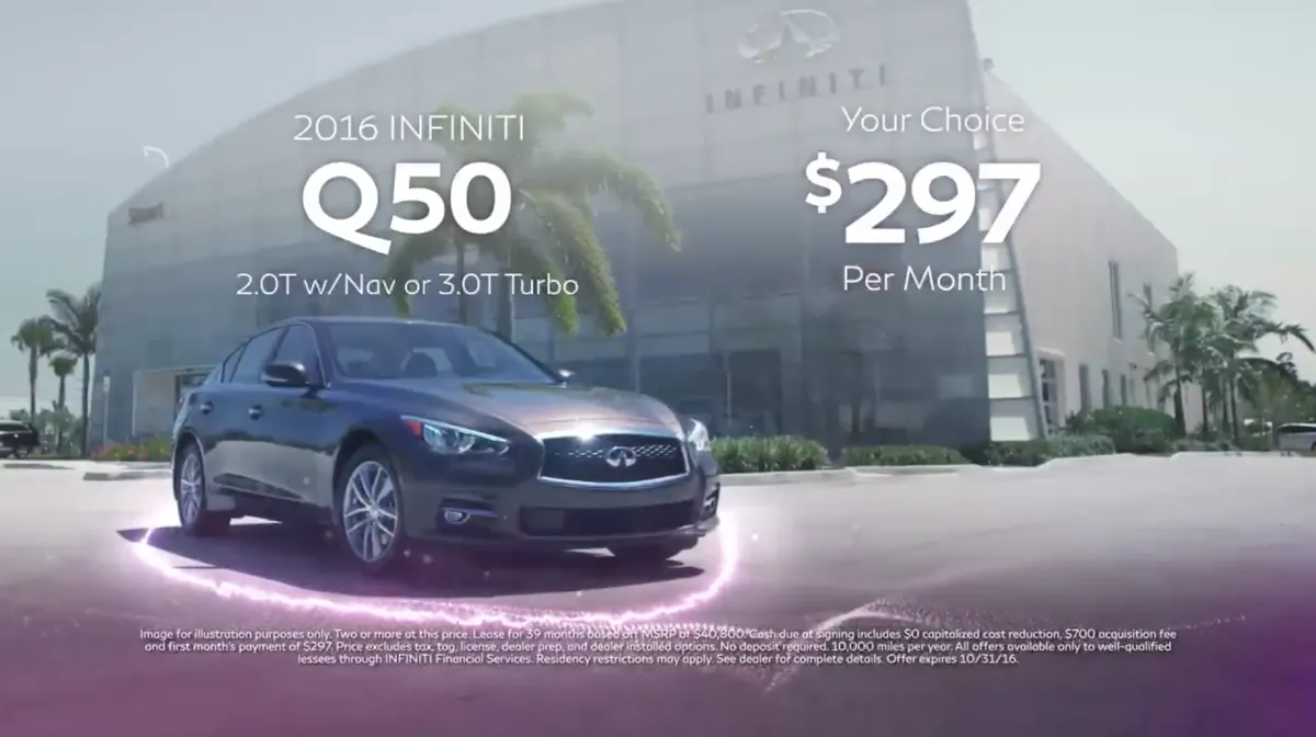 Still from Infiniti Stuart, Infiniti of Stuart