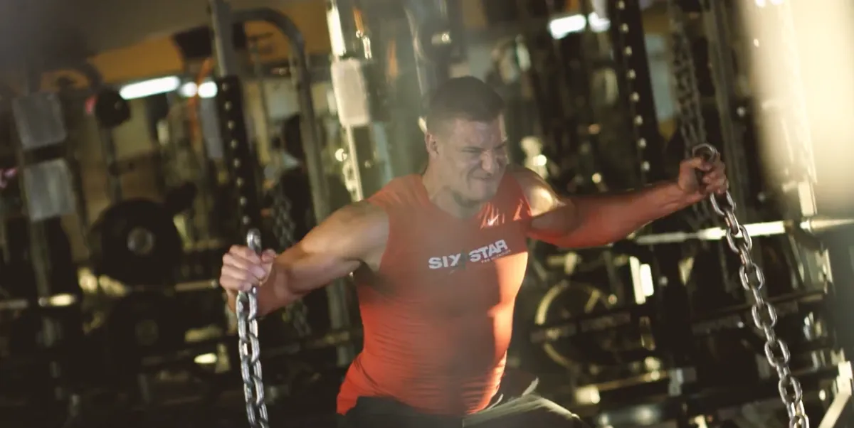 Still from Six Star × Gronk, Six Star Nutrition