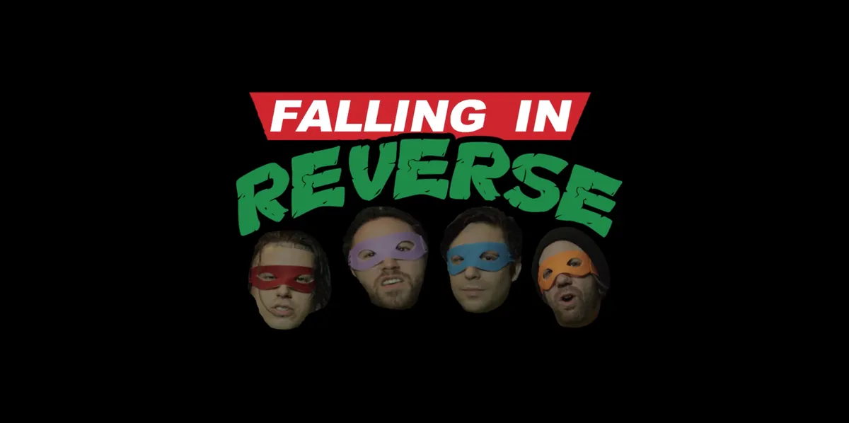 Still from TMNT, Falling in Reverse