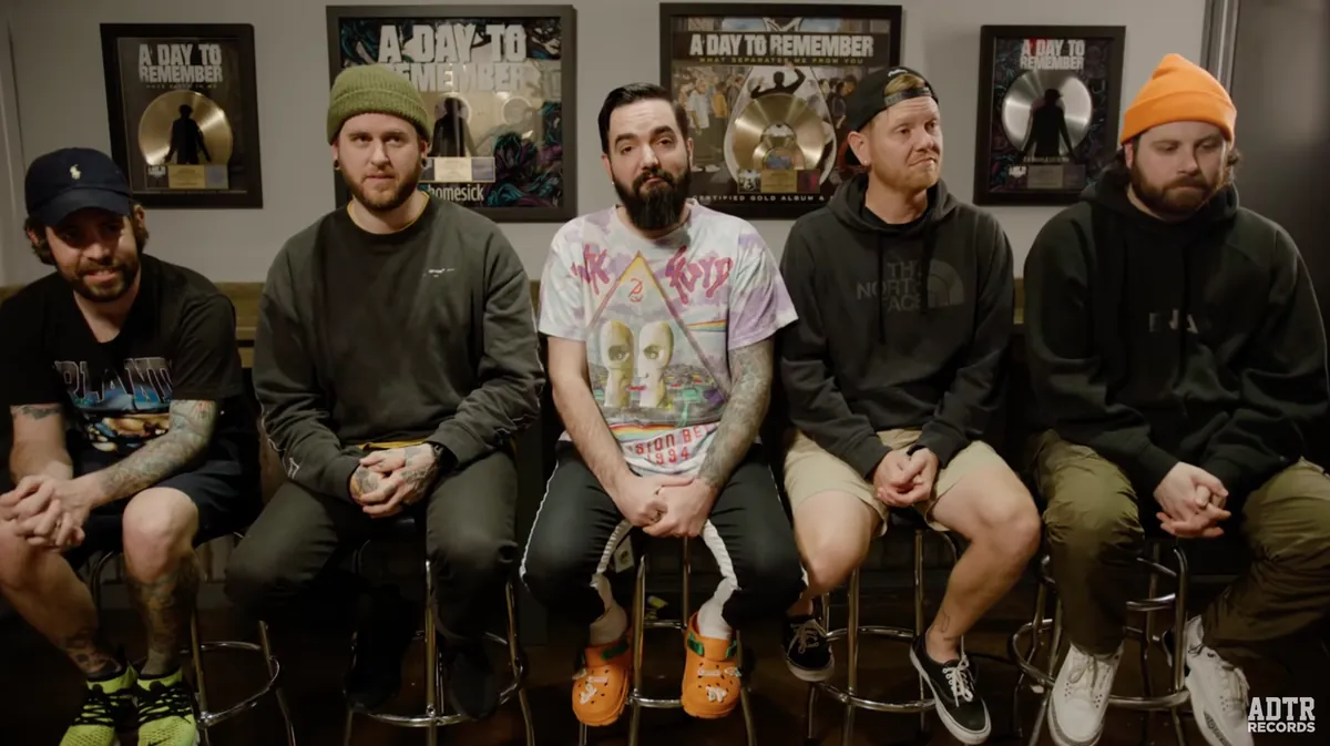 Still from You’re Welcome, track by track, A Day to Remember